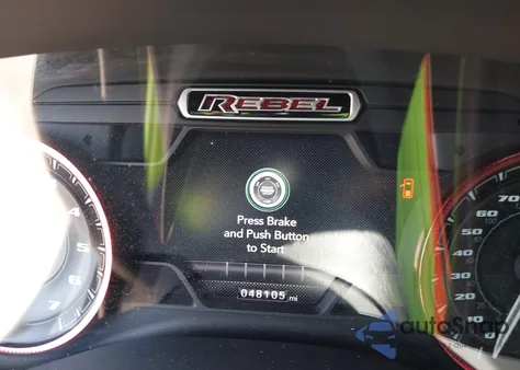 2019 Ram 1500 Rebel 4X4 5'7 Box from USA, damaged, VIN 1C6SRFLT1KN534385